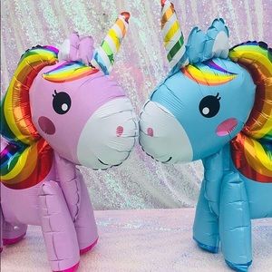 Party Supplies - Pink Unicorn Airwalker Balloons Party Supplies - Pink Unicorn Airwalker Balloons
